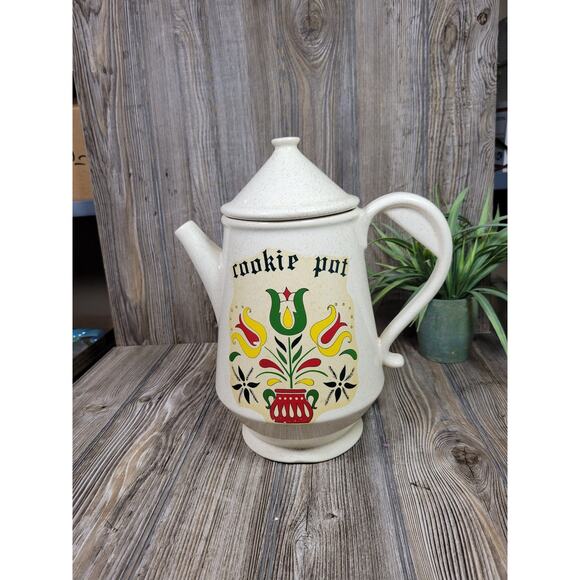 Vintage McCoy Cookie Jar Coffee Pottery Canister - Picture 1 of 6